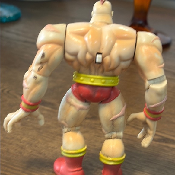 Street fighter 1998 Marvel Capcon Action Figure Zangief Vintage - Picture 4 of 5